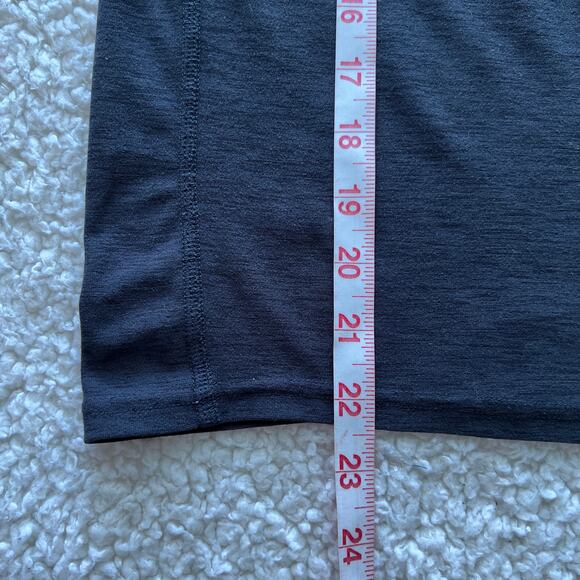 Old Navy Gray Long Sleeve Pull Over Quarter Zip Front Large 10-12 - Picture 8 of 8